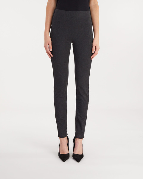 Leggings Melange Gabardine Stretch Mörkgrå 1