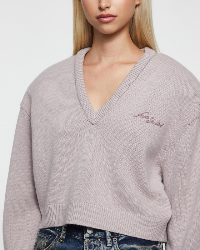 Acne Studios Sweater Wool V-Neck  Grå XS