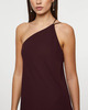 Vince Dress One Shoulder Jewel Spere  Röd US 8 (EUR 40)