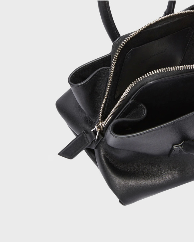 The Attico Handväska La Passeggiata Mini' Top Handle Svart ONESIZE