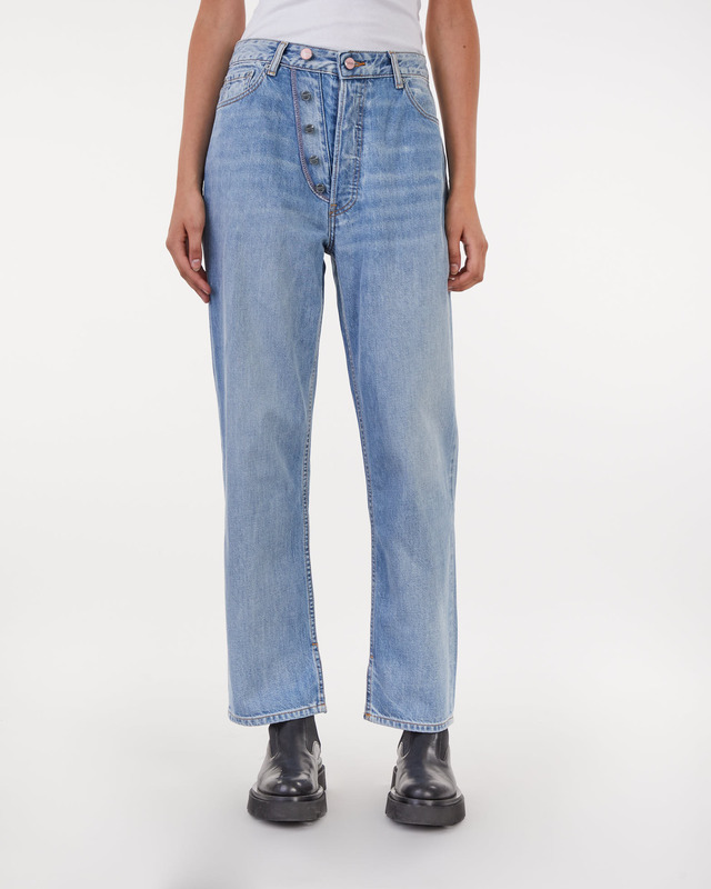 Ganni Jeans Figni Rigid Denim Light blue W28/L32