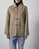 RÓHE Jacket Double-Faced Wool Pankou Closure Desert 34