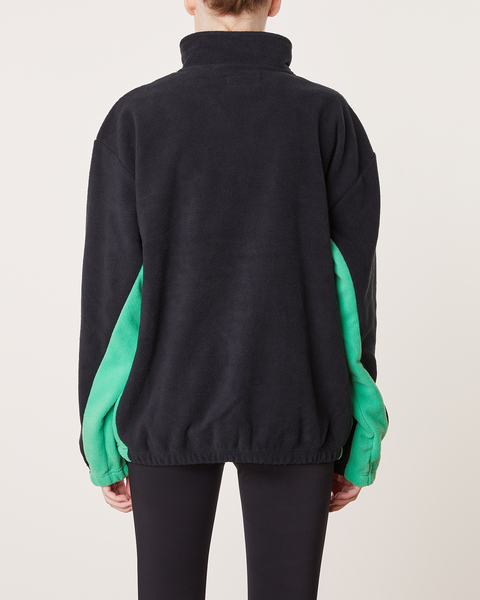 Sweater  Fleece pullover - Half Zip Black 2