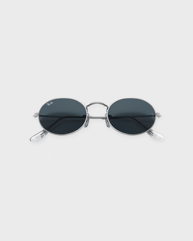 Ray-Ban Sunglasses Oval 51 Silver ONESIZE