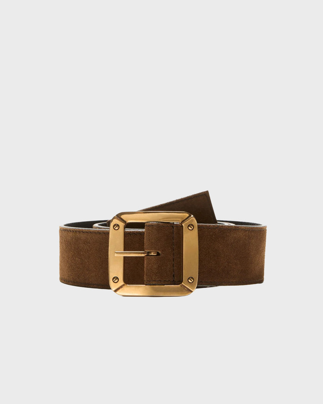 Acne Studios Bälte Reversible Leather Cognac M