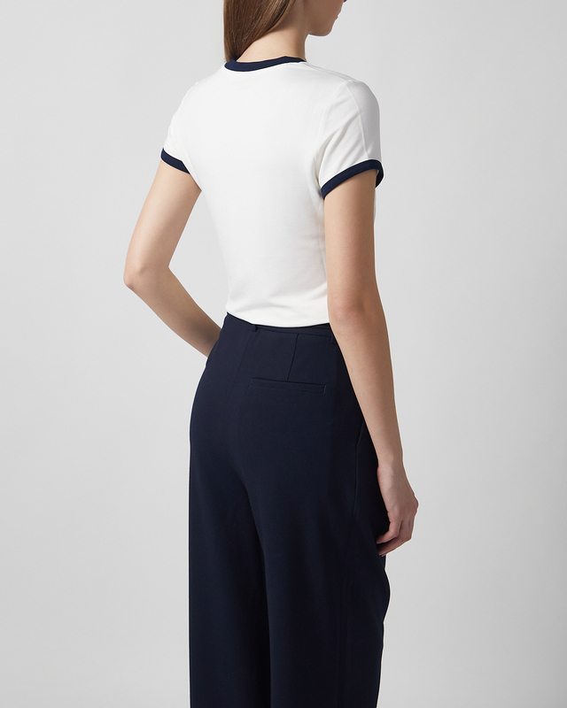 Stylein T-Shirt Cleo Vit/navy XL