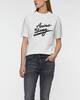 ANINE BING T-shirt Jaylin Signature Ivory M