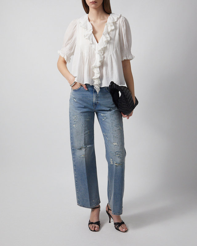 DÔEN Top Henri  White S