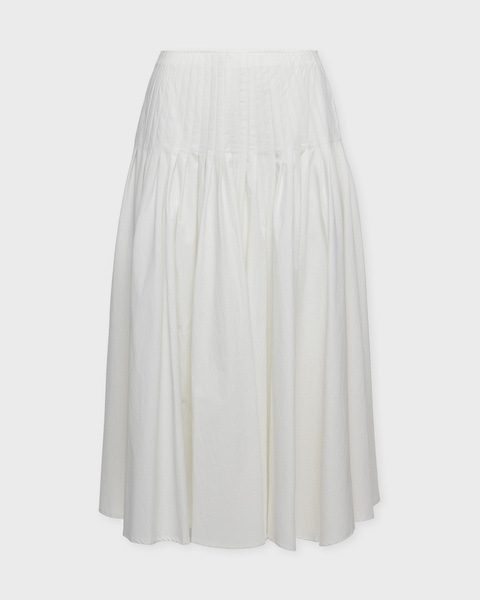 Kjol Dover Pleated Vit 1