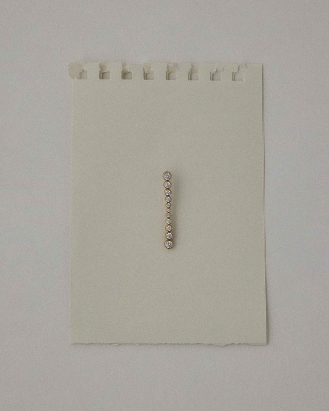 Ragbag Earrings Oda Long Guld ONESIZE