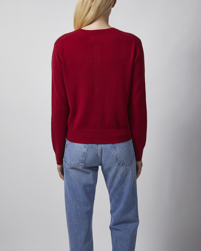 Samsøe Samsøe Cardigan Cashmere Dark Red L