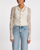 Ganni Cardigan Alpaca Mohair Boucle Egret XS