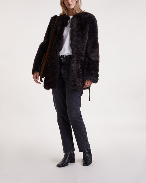 Jacka Luminosity Shearling  Chocolate 2