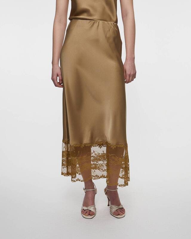 By Malene Birger Skirt Blake Maxi  kelp 42