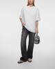Acne Studios T-Shirt Logo Relaxed Fit  Vit XXS