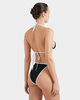 Hunza G Bikini Gina Contrast Svart/vit ONESIZE