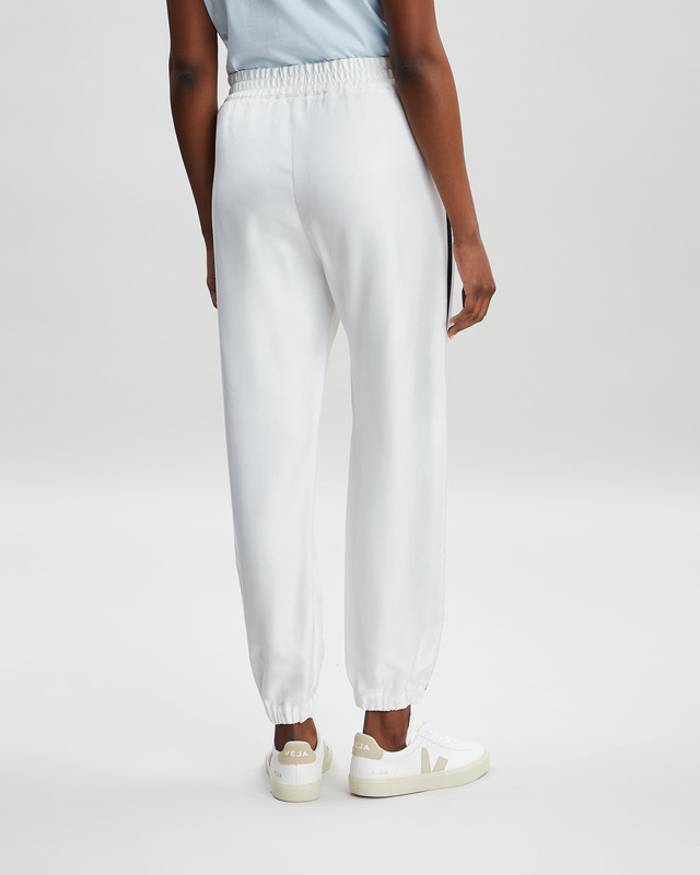 Moncler Byxor Twill Jogging Offwhite FR 44 (EUR 42)