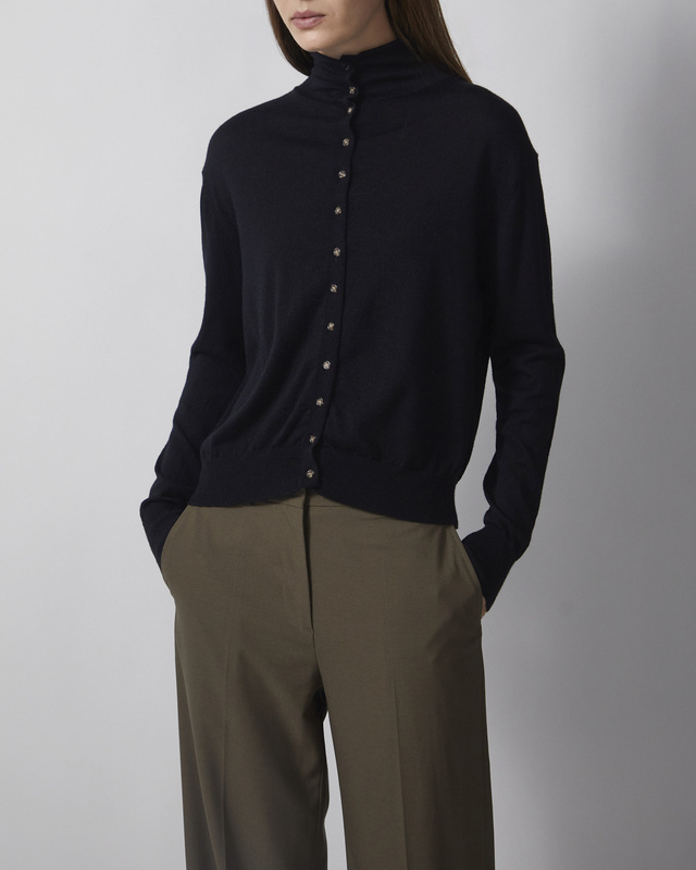 Wakakuu Icons Cardigan Willa Merino Wool Black XL