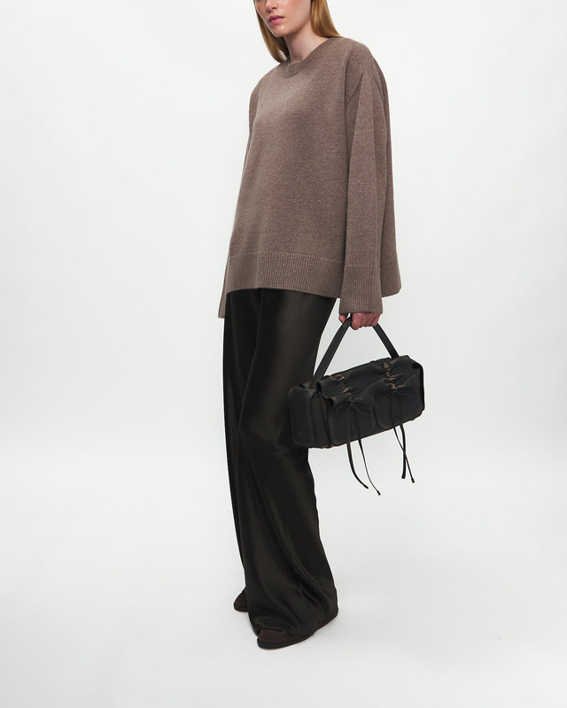 Teurn Studios Sweater Cashmere Crewneck Brun L