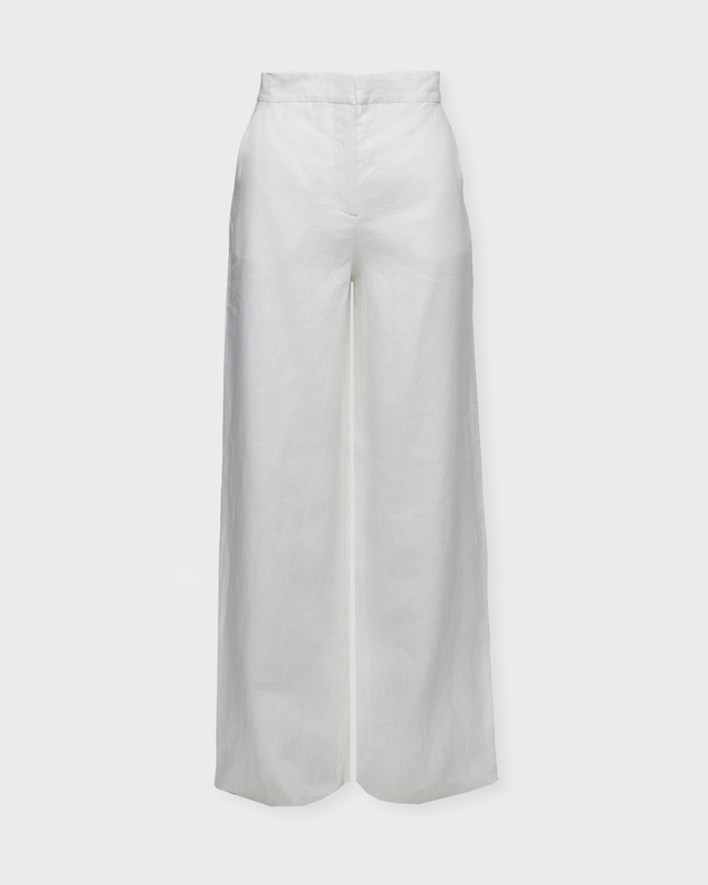 Max Mara Studio Byxor Garibo Vit IT 48 (EUR 42)