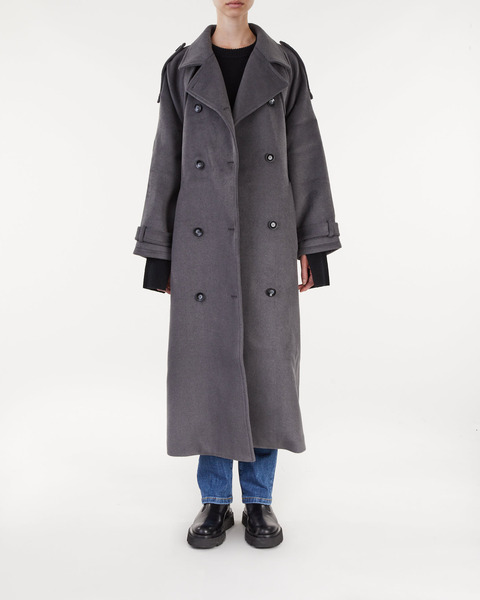 Coat Bea Wool Coat Grey 1