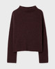 Filippa K Sweater Mika Yak Funnelneck Burgundy  M