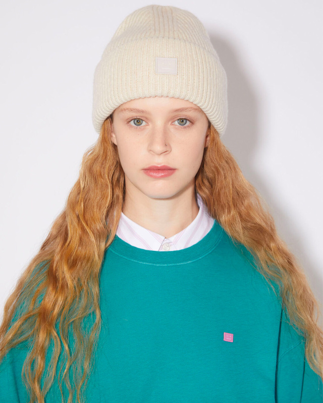 Acne Studios FA-UX-HATS000165 Oatmeal ONESIZE
