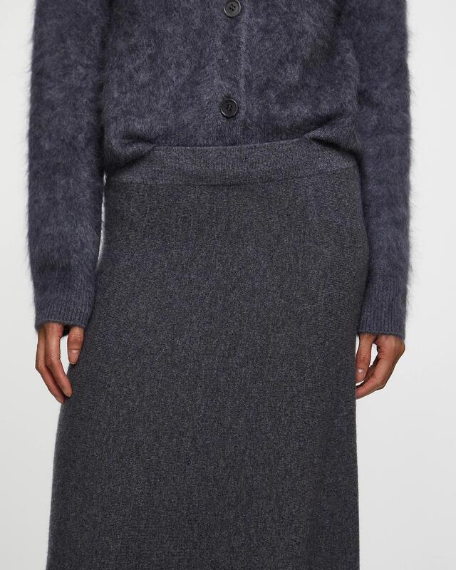 LISA YANG Skirt Torie Cashmere Grå 0 (XS-S)