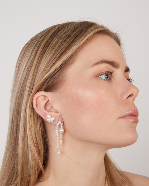 Earring Splash Niut Guld 1