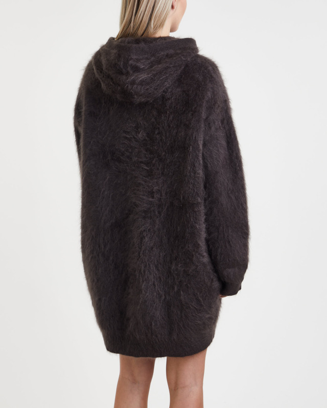 LISA YANG Klänning Maye Hooded Cashmere Brun 1 (S-M)