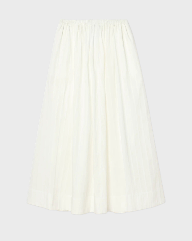 Dagmar Skirt Cotton Maxi White 34