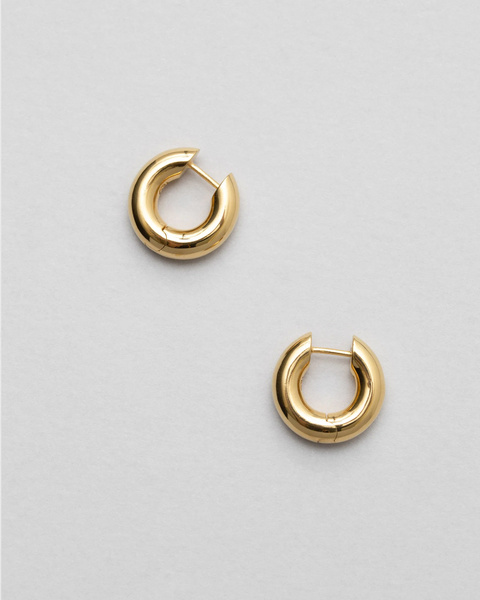 Örhänge Almost Earrings Bold Polished Guld ONESIZE 1