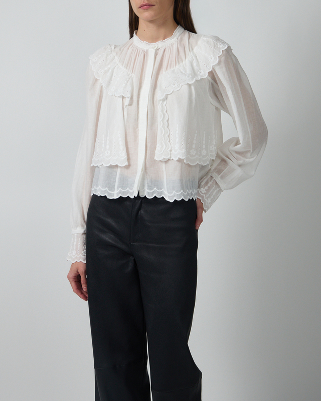 Isabel Marant Étoile Blouse Kelmon White FR 40 (EUR 38)