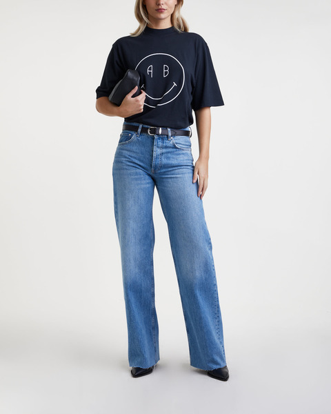 T-shirt AVI Smiley Svart 2