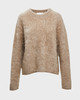LISA YANG Tröja Natalia Cashmere Brun 1 (S-M)