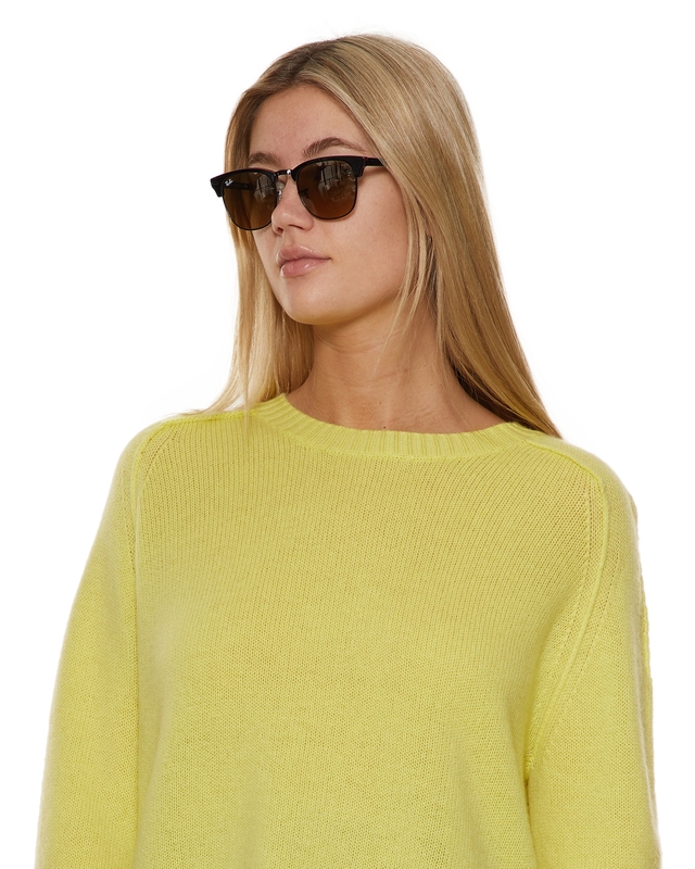 Ray-Ban Solglasögon Clubmaster Grå ONESIZE