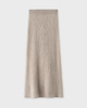 Almada Label  Skirt Umi Brushed Cashmere Nougat M