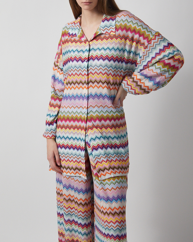 Missoni Shirt Chevron-Patterned from Missoni Multicolor M