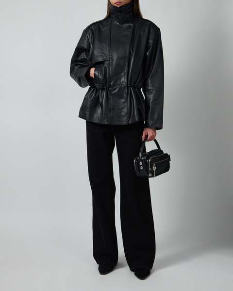 Skinnjakke Peplum Black 2