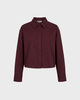 Wakakuu Icons Skjorta Cropped Burgundy L