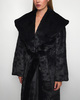 Wakakuu Icons Coat Paris Faux Fur Black S