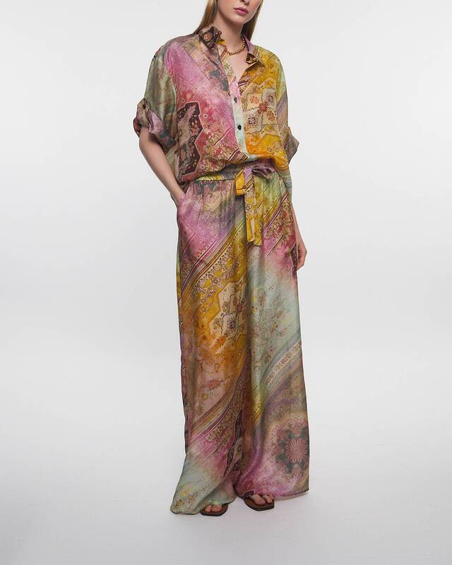 Zimmermann Skjorta Tallow Relaxed  Multicolor 2 (M-L)
