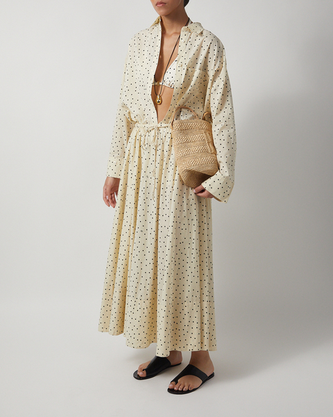 Skirt Pheo Creme/svart 2