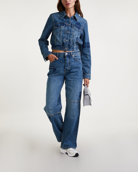 Jacka Patch Denim Bomber Denim 2