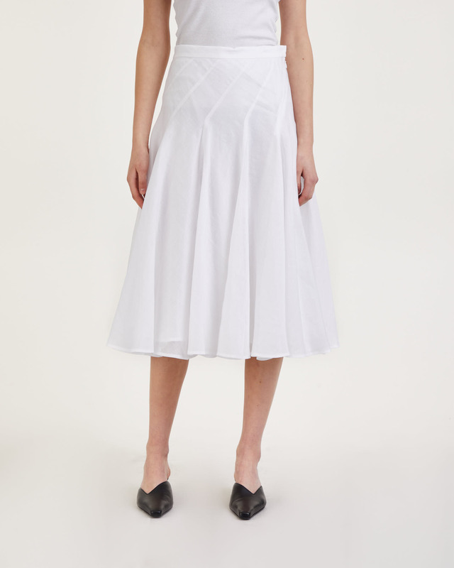 Max Mara Studio Skirt Alias  White IT 48 (EUR 44)
