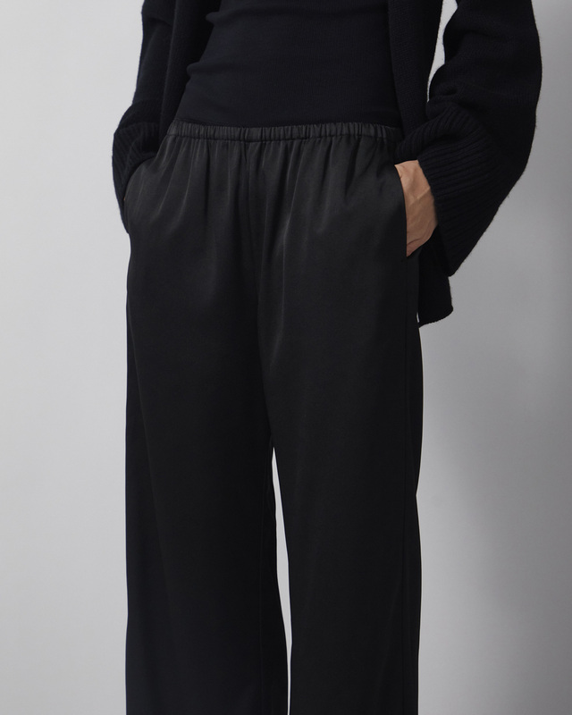 Wakakuu Icons Bukser Adeline Satin Black XL
