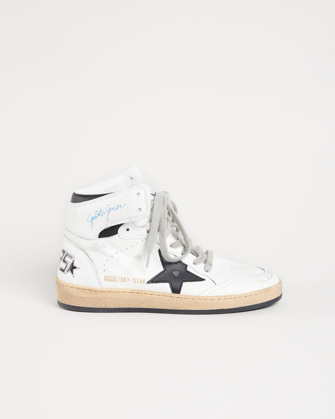 Sneakers SKY STAR WITH SERIGRAPH LEATHER STAR Vit/svart 1
