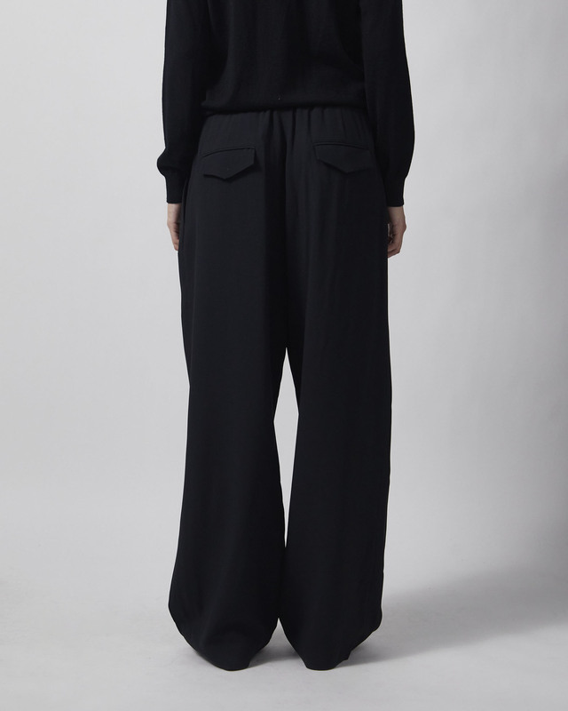 Jil Sander Pants 122 AW 39 Black IT 40 (EUR 36)