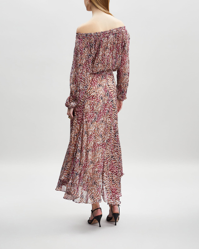 Isabel Marant Étoile Klänning Volga Hallonröd FR 38 (EUR 36)