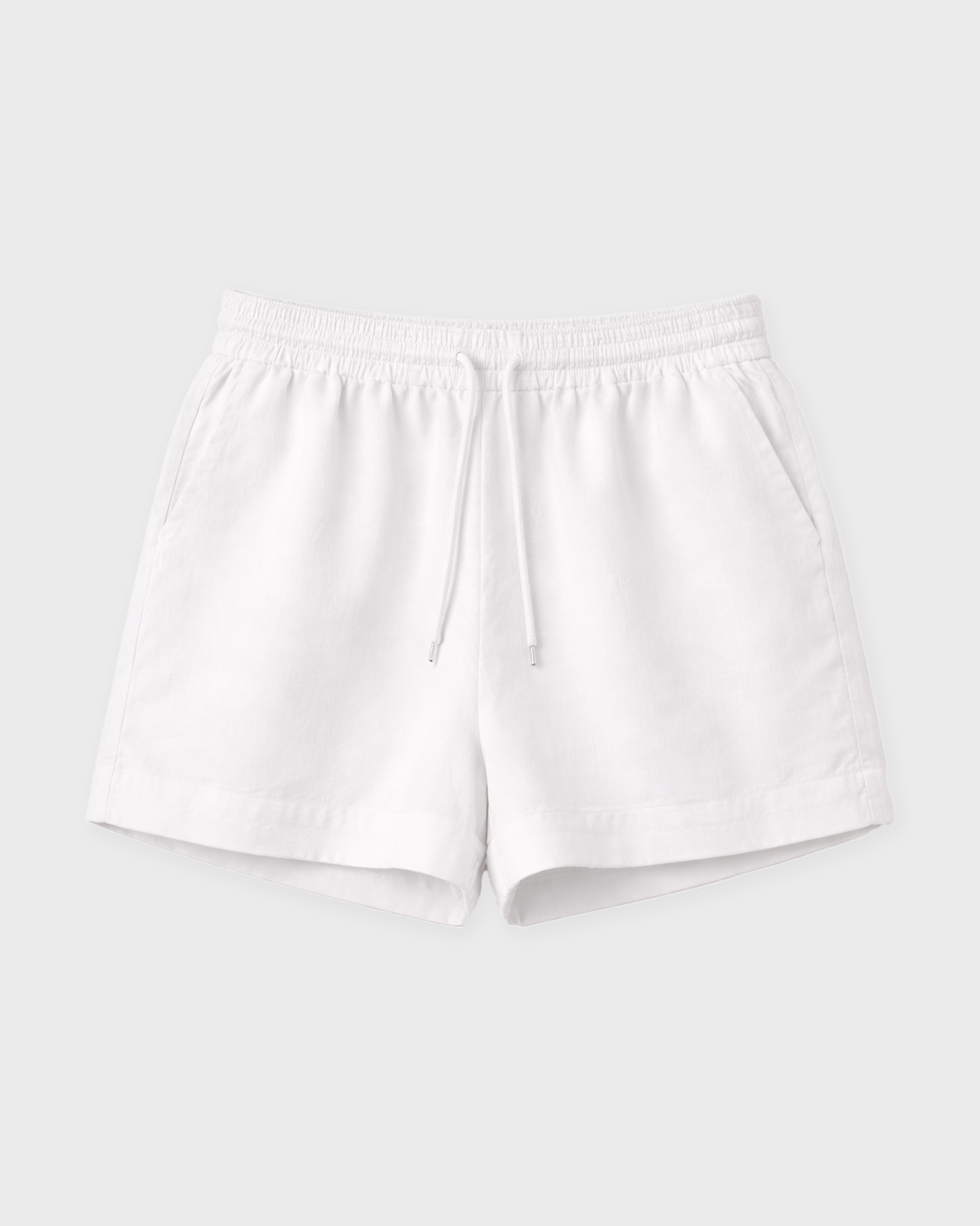 Wakakuu Icons Women's White Shorts Summer S